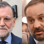 El expresidente del gobierno Mariano Rajoy y el exministro José Luis Ábalos. José Oliva / Eduardo Parra / Europa Press El expresidente del gobierno Mariano Rajoy y el exministro José Luis Ábalos. José Oliva / Eduardo Parra / Europa Press