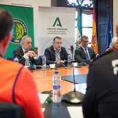 El consejero de Presidencia e Interior de la Junta, Antonio Sanz El consejero de Presidencia e Interior de la Junta, Antonio Sanz