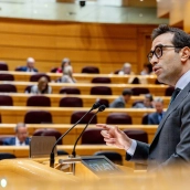 El vicepresidente primero y ministro de Economía, Comercio y Empresa, Carlos Cuerpo. Ricardo Rubio / Europa Press