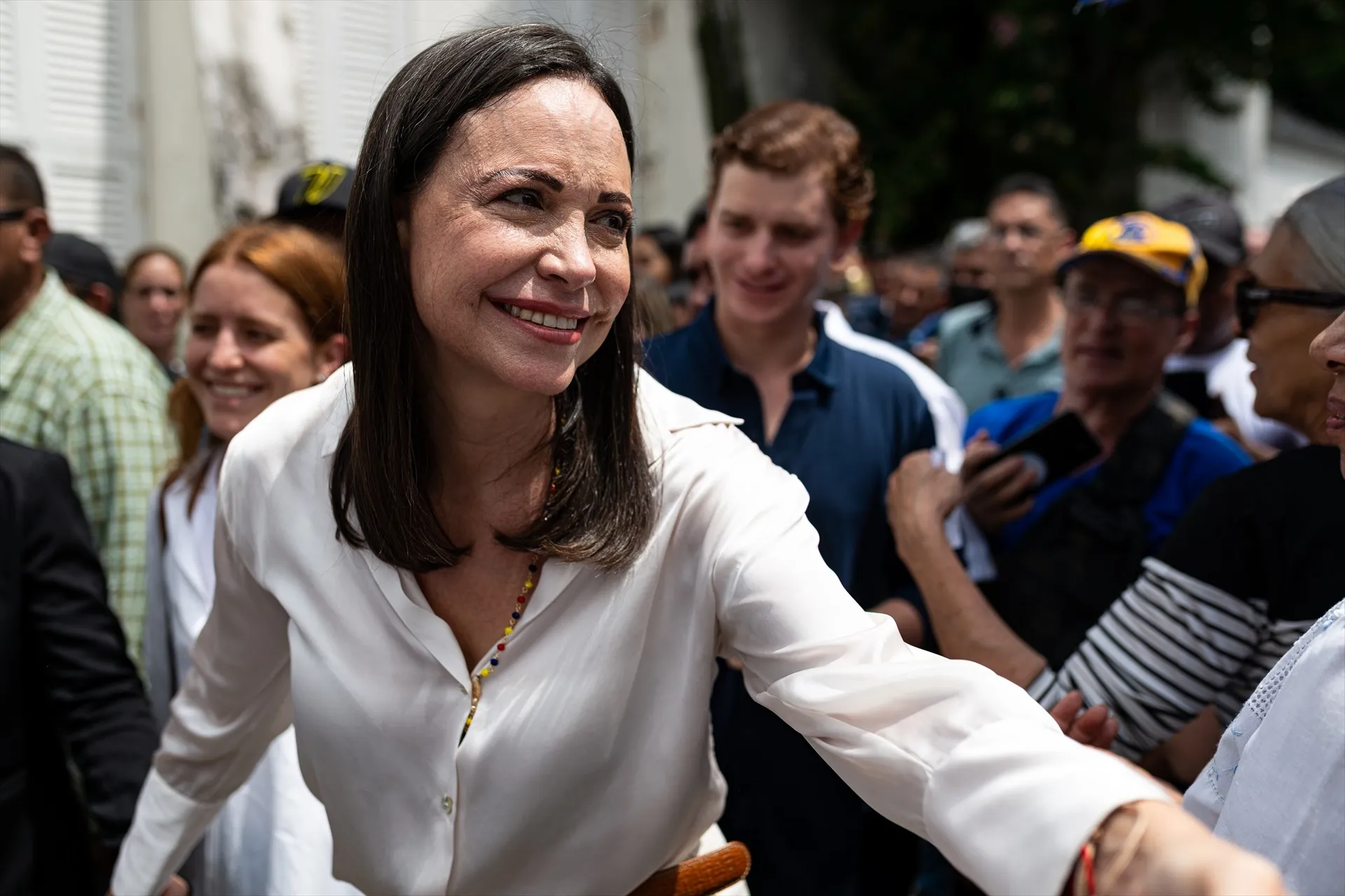 Maria Corina Machado en Caracas. Elena Fernandez / Zuma Press / ContactoPhoto / Europa Press / ContactoPhoto