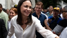 Maria Corina Machado en Caracas. Elena Fernandez / Zuma Press / ContactoPhoto / Europa Press / ContactoPhoto