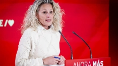 La portavoz de la Ejecutiva Federal del PSOE, Montse Mínguez. A. Pérez Meca / Europa Press