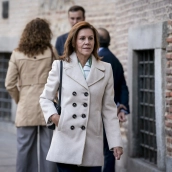 La exsecretaria general del PP en el Gobierno Mariano Rajoy, María Dolores de Cospedal. A. Pérez Meca / Europa Press