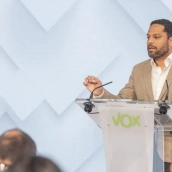 El secretario general de Vox, Ignacio Garriga (Foto Vox)