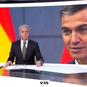 Vicente Vallés y 'A3 Noticias 2' vuelven a ser lo más visto del lunes, con más de 2,2 millones de espectadores