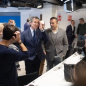 El presidente del Partido Popular, Alberto Núñez Feijóo