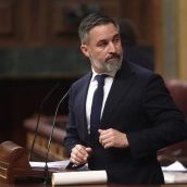 El presidente de VOX, Santiago Abascal. Eduardo Parra / Europa Press El presidente de VOX, Santiago Abascal. Eduardo Parra / Europa Press