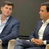 Vito Quiles y su abogado, Juan Gonzalo Ospina