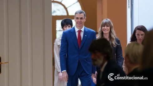 El presidente del Gobierno, Pedro Sánchez y su mujer Begoña Gómez. Matias Chiofalo / Europa Press