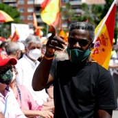 Bertrand Ndongo. A. Pérez Meca / Europa Press Bertrand Ndongo. A. Pérez Meca / Europa Press