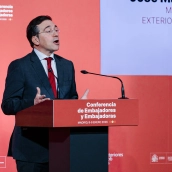 El ministro asuntos exteriores José Manuel Albares