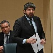 El presidente de la Región de Murcia, Fernando López Miras. Gobierno de la Región de Murcia