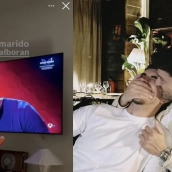 El cariñoso mensaje de Juan Sesma, novio de Pablo Alborán, durante su actuación en 'El Hormiguero'