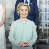 La presidenta de la Comisión Europea, Ursula von der Leyen. María José López / Europa Press