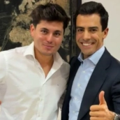 Vito Quiles y su abogado Juango Ospina (Foto: Instagram)