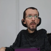 El portavoz de Podemos en el Congreso de los Diputados, Pablo Echenique. Isabel Infantes / Europa Press