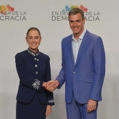 EuropaPress 7450562 presidenta mexico claudia sheinbaum presidente gobierno pedro sanchez iv