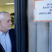 El ex presidente de la Junta de Andalucía, José Antonio Grinán. Eduardo Briones / Europa Press