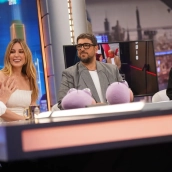 La visita de los coaches de 'La Voz Kids' enciende la audiencia de 'El Hormiguero' (A3)