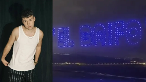 Quevedo desata la locura en la Playa de Las Canteras con el anuncio de su nuevo álbum 'El Baifo'