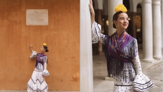 Cristina Lora, ganadora de 'OT 2025', comparte a sus seguidores su look para el primer día en la Feria de Sevilla