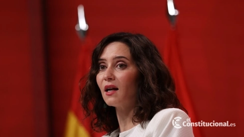 Isabel Díaz Ayuso, la presidenta de la Comunidad de Madrid