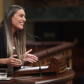 La portavoz de Junts en el Congreso, Miriam Nogueras. Eduardo Parra / Europa Press