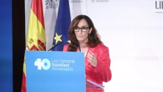 La ministra de Sanidad, Mónica García.  Eduardo Parra / Europa Press
