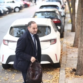 El exministro José Luis Ábalos a las puertas del Tribunal Supremo