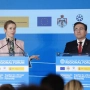 La Alta representante de la Unión para Asuntos Exteriores y Política de Seguridad, Kaja Kallas, el ministro de Asuntos Exteriores, Unión Europea y Cooperación, José Manuel Albares. David Zorrakino / Europa Press