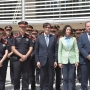 Salvador Illa visita el Complejo Central del Cuerpo de Mossos d'Esquadra. Alberto Paredes / Europa Press