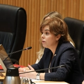 La exvicepresidenta del Gobierno Soraya Sáenz de Santamaría. Marta Fernández / Europa Press
