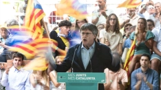 El expresidente de Cataluña, Carles Puigdemont. Glòria Sánchez / Europa Press