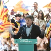 EuropaPress 7166006 presidente junts carles puigdemont interviene celebracion aniversario junts EuropaPress 7166006 presidente junts carles puigdemont interviene celebracion aniversario junts