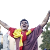 El ultra Vito Zopellari Quiles.  Álex Cámara / Europa Press