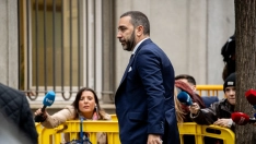 El empresario Víctor de Aldama a su llegada al Tribunal Supremo. Gabriel Luengas / Europa Press