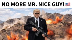 Trump, en su nuevo montaje en su red social.