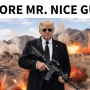 Trump, en su nuevo montaje en su red social.