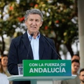 El presidente del Partido Popular, Alberto Núñez Feijóo. Marian León / Europa Press
