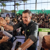 El secretario general del PSOE y presidente del Gobierno, Pedro Sánchez. Álex Zea / Europa Press