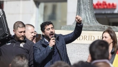 El eurodiputado y líder de Se Acabó la Fiesta (SALF), Luis 'Alvise' Pérez. Jesús Hellín / Europa Press