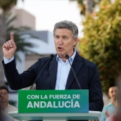 EuropaPress 7484578 presidente partido popular alberto nunez feijoo interviene mitin precampana EuropaPress 7484578 presidente partido popular alberto nunez feijoo interviene mitin precampana