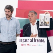 Ernest Urtasun y Enrique Santiago (A. Pérez Meca/Europa Press)