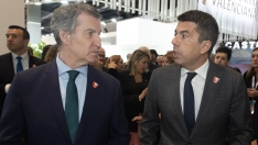 Núñez Feijóo junto a Carlos Mazón, ex president de la Generalitat valenciana