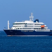 El barco MV Hondius   AFP