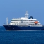 El barco MV Hondius. AFP