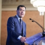 El presidente del PP-A y candidato a la reelección como presidente de la Junta, Juanma Moreno. María José López / Europa Press