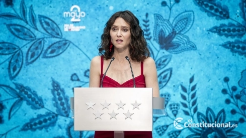 La presidenta de la Comunidad de Madrid, Isabel Díaz Ayuso. A. Pérez Meca / Europa Press
