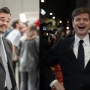 El portavoz de ERC, Gabriel Rufián y el presentador Marc Giró