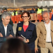 La ministra de Sanidad, Mónica García (c); el ministro del Interior, Fernando Grande-Marlaska (i) y el ministro de Política Territorial y Memoria Democrática, Ángel Víctor Torres (d) / EuropaPress La ministra de Sanidad, Mónica García (c); el ministro del Interior, Fernando Grande-Marlaska (i) y el ministro de Política Territorial y Memoria Democrática, Ángel Víctor Torres (d) / EuropaPress